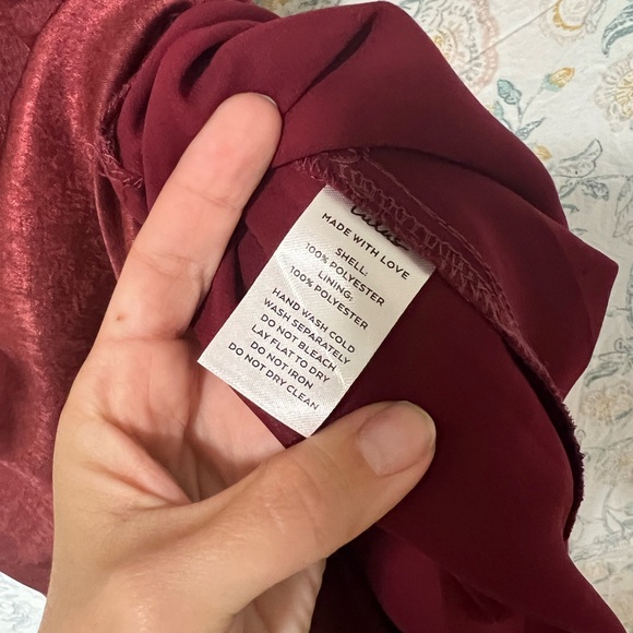 Lulus Constantine Burgundy Satin Maxi Dress - Picture 7 of 9